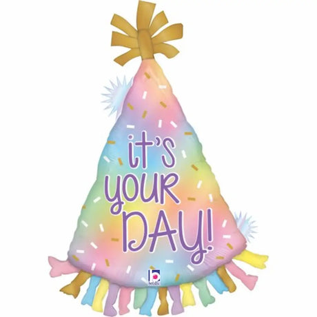Grabo Foil Balloon Opal Party Hat 34in G35960RH