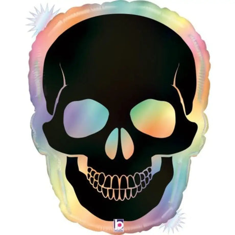 Grabo Foil Balloon Opal Skull 27in G25015RH