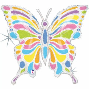 Grabo Foil Balloon Pastel Butterfly 33in G35087H