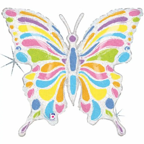 Grabo Foil Balloon Pastel Butterfly 33in G35087H