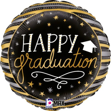 Grabo Foil Balloon Satin Metallic Graduation 18in G26350P