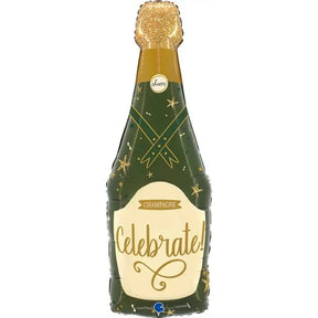 Grabo Foil Balloon Sparkle Champ Bottle 37in G72201P