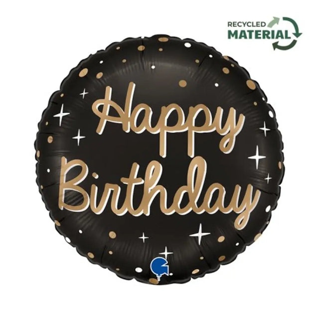 Grabo Foil Balloon Sparkling Birthday 18in G78219P