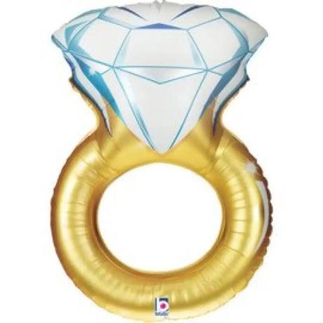 Grabo Foil Balloon Wedding Ring 38in G15399P