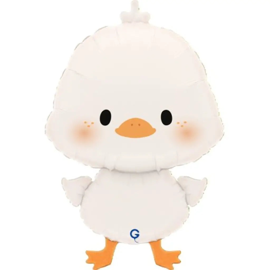 Grabo Foil Balloon White Duckling 34in G72241