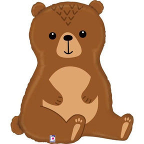 Grabo Foil Balloon Woodland Bear 34in G35976P
