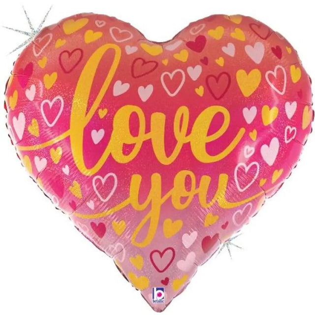 Grabo Ombre Love You Heart 30in G25156GHP