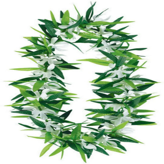 Green Leaf with Flower Leis 88062544