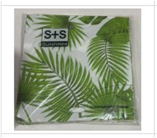 Sunshines Lunch Napkins Assorted Designs 33x33cm 20Pk