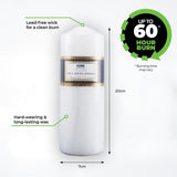 Pillar Candle Unscented 7x20cm 60 Hours