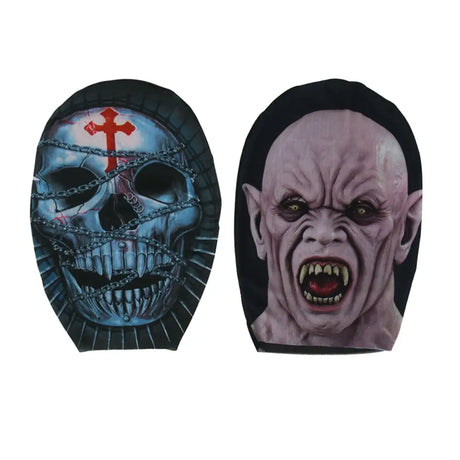 Halloween Fabric Horror Face Mask 3Pk HW48816