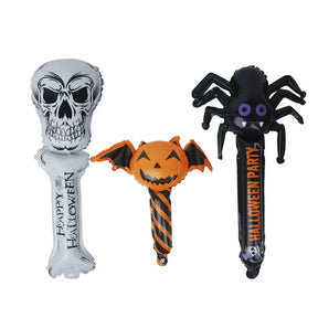 Halloween Foil Balloon Stick 10x60cm 3Pk HW47383
