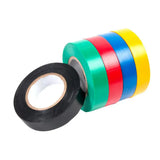 Handy Hardware Assorted Colours Electrical Insulation Tape 18mmX30m 5Pcs 243372
