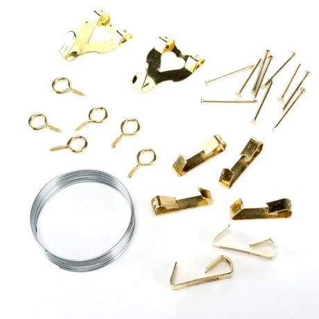 Handy Hardware Assorted Picture Hanging Kit 15Pcs 173723