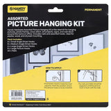 Handy Hardware Assorted Picture Hanging Kit 30Pcs 11919