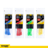 Handy Hardware Assorted Size And Coloured Cable Ties 75Pcs 230617