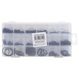 Handy Hardware Black Rubber O Ring Washer Set Assorted Sizes 225Pcs 281190
