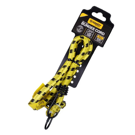 Handy Hardware Bungee Cord Heavy Duty Yellow Black 75x1.2cm 274864