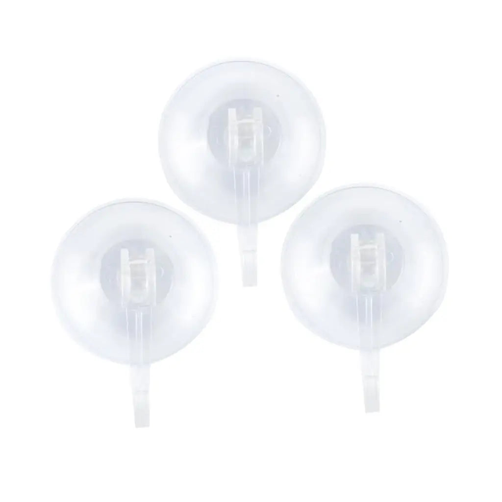 Handy Hardware Clear Suction Hooks Set 5.5cm 3Pk 270354