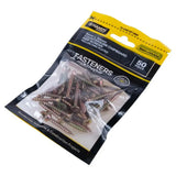 Handy Hardware Countersunk Chipboard Screw Zinc Plated 5x30mm 50Pcs 225354