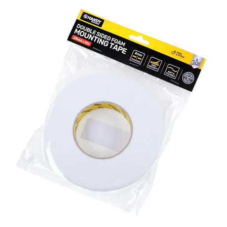 Handy Hardware Double Sided Foam Mounting Tape 25mmX9m 136872