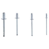 Handy Hardware Fasteners Fixings in Storage Case Blind Rivets Assorted Sizes 110Pcs 281466