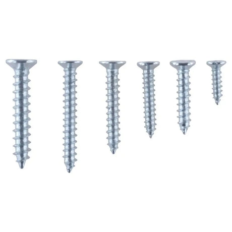 Handy Hardware Fasteners Fixings in Storage Case Wood Screws Assorted Sizes 205Pcs 281411