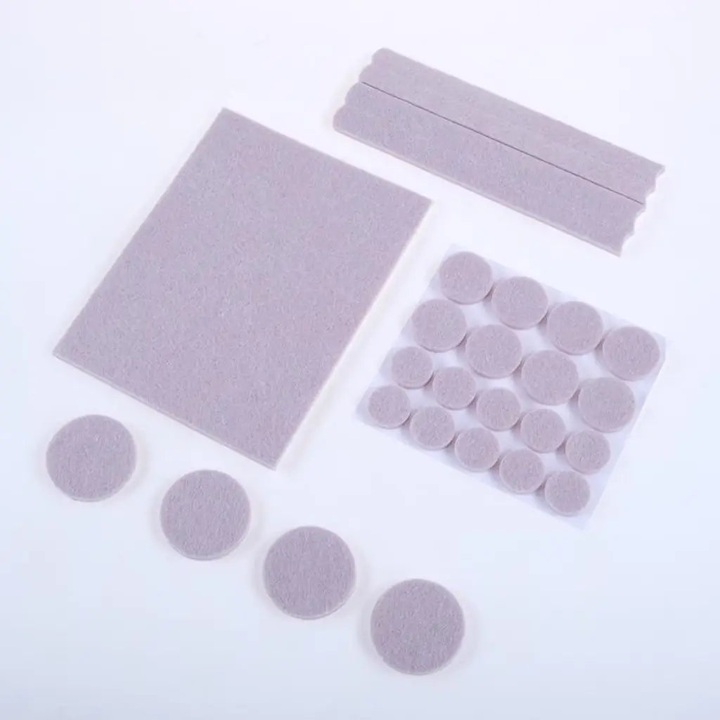 Handy Hardware Floor Protection Adhesive Felt Skid Protectors Assorted Size 5mm 27Pk 279586