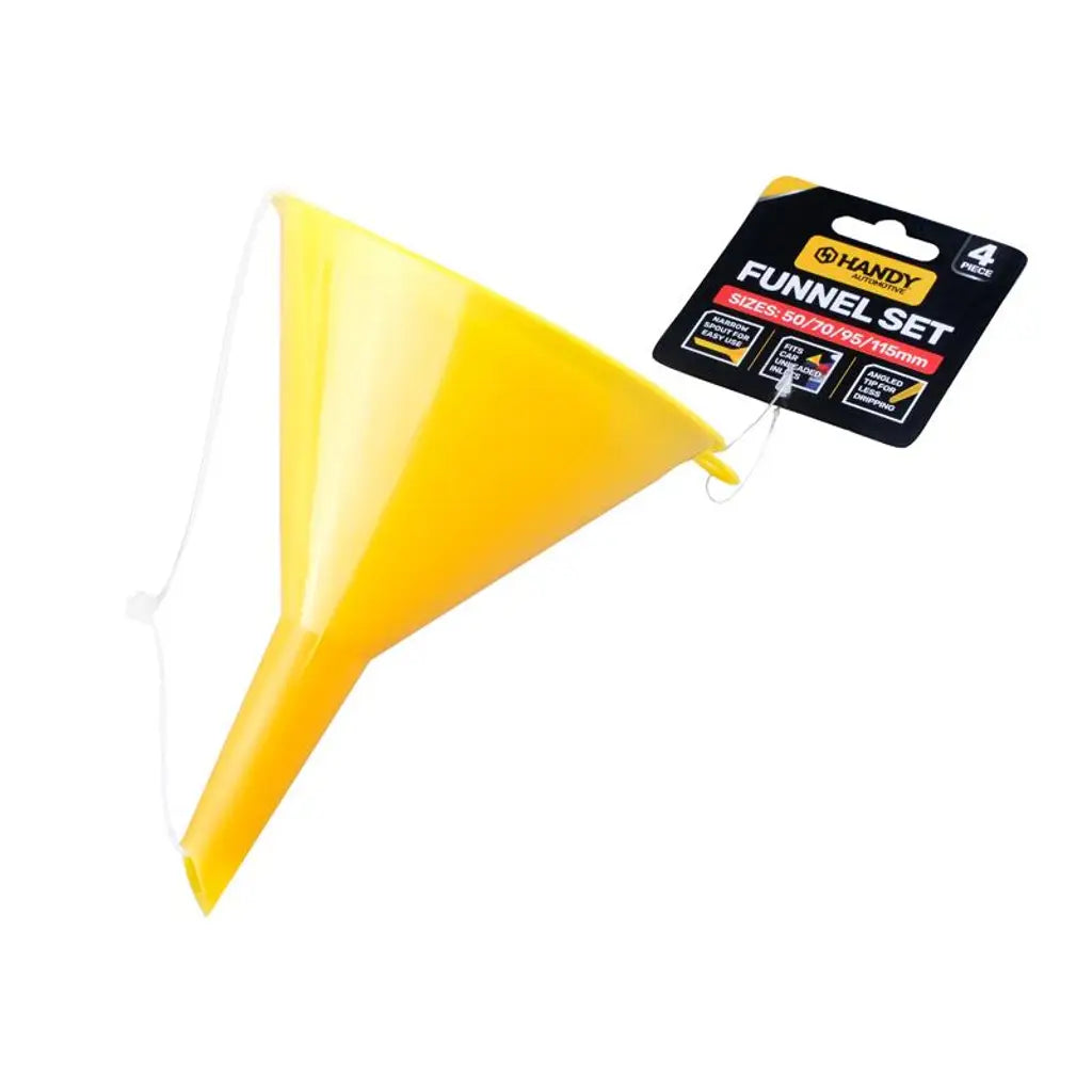 Handy Hardware Funnel Set 4Pk 24131