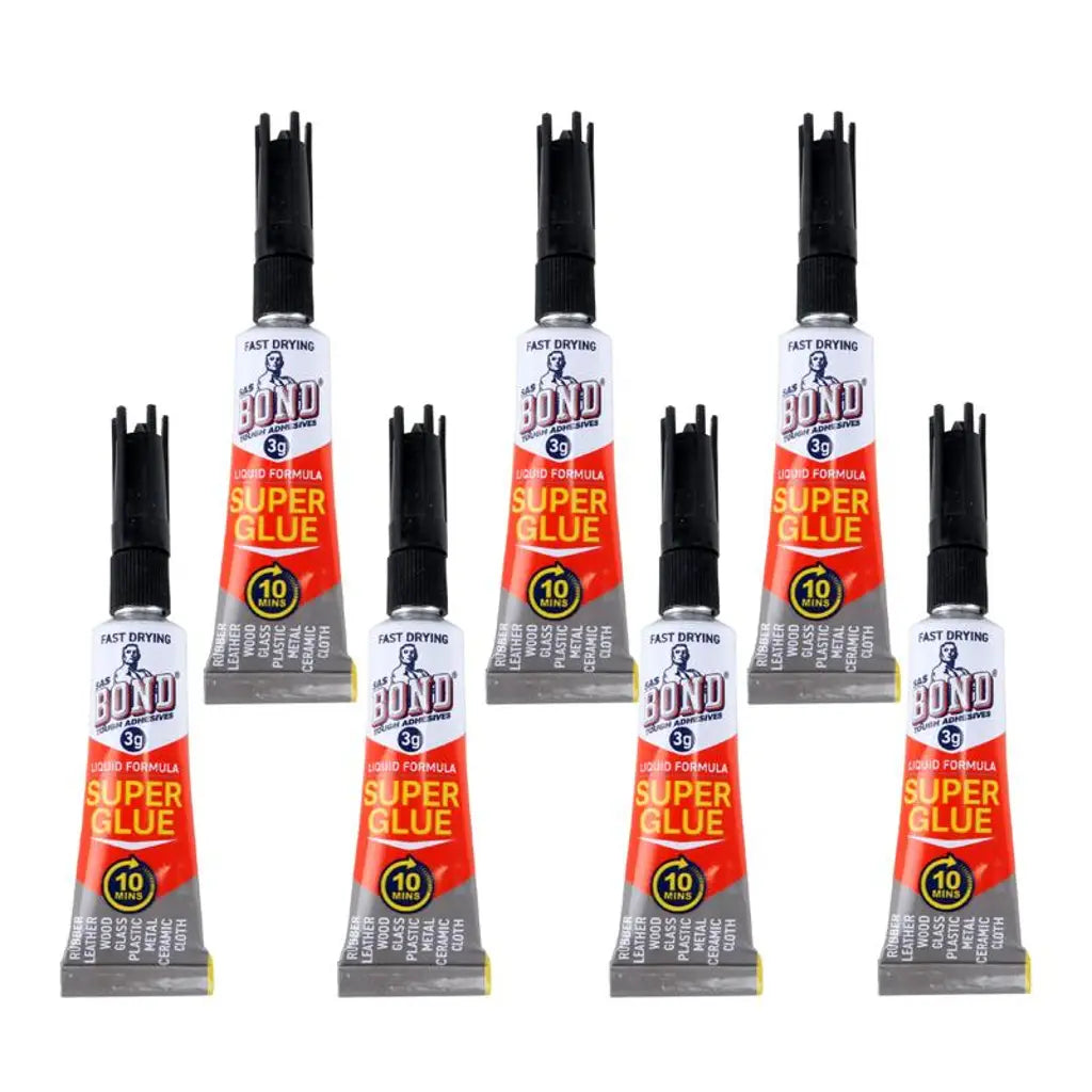 Handy Hardware Glue Super Glue Value Pack 3g 7Pk 53049