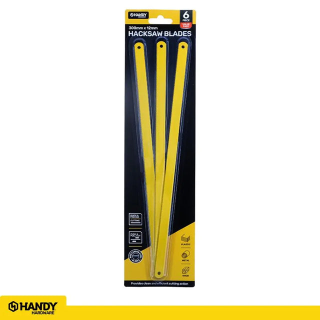 Handy Hardware Hacksaw Blades 300mm 6Pcs 92130