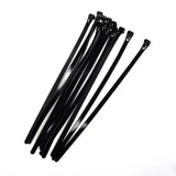Handy Hardware Heavy Duty Cable Ties Black 250x7.2mm 12Pcs 230679