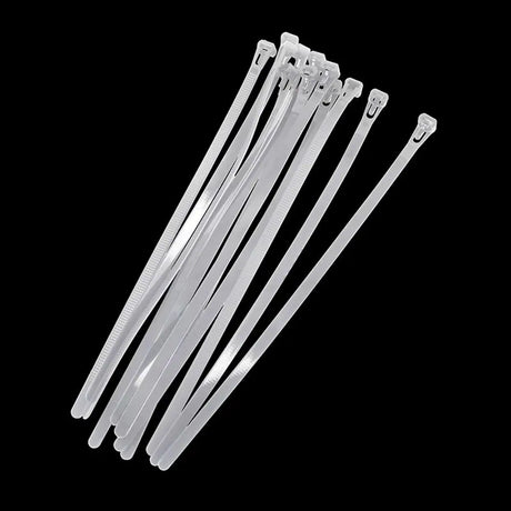 Handy Hardware Heavy Duty Cable Ties Black 250x7.2mm 12Pcs 230679