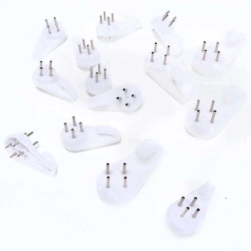 Handy Hardware Hooks Hardwall Hangers Assorted Sizes 14Pcs 67671