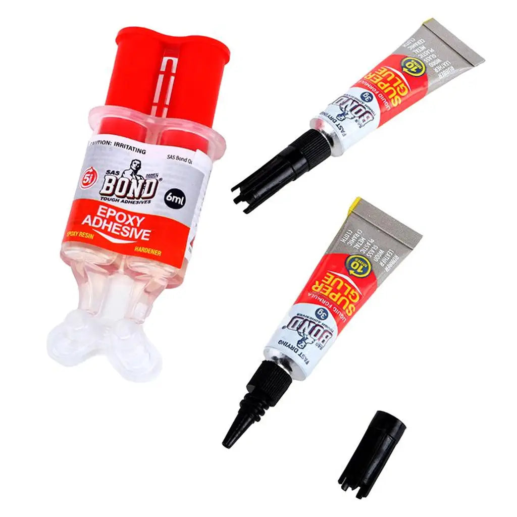 Handy Hardware Liquid Super Glue Epoxy Set 3Pk 172726