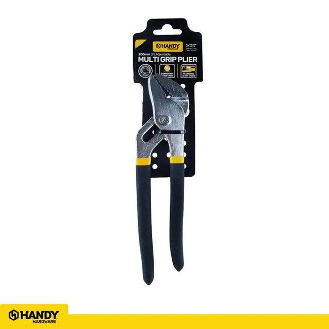 Handy Hardware Multi Grip Plier 200mm 73887