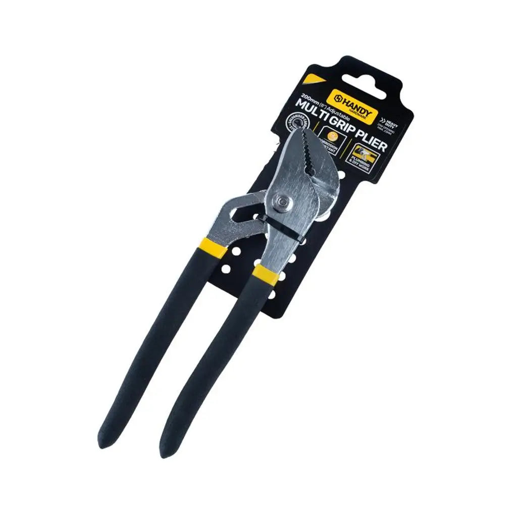 Handy Hardware Multi Grip Plier 200mm 73887