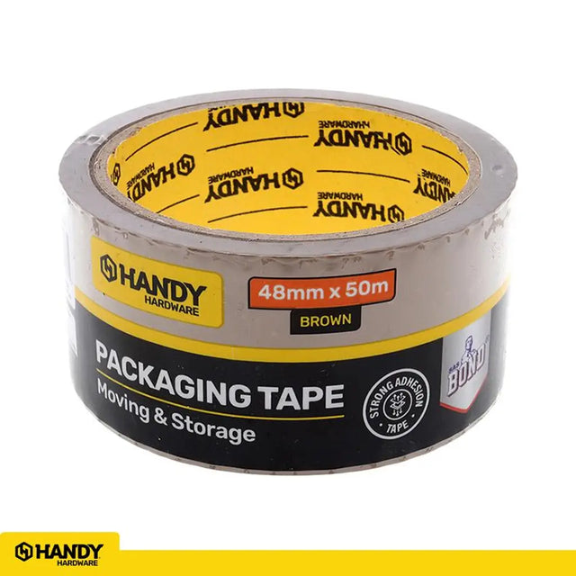 Handy Hardware Packaging Tape Brown 48mmX50m 39371
