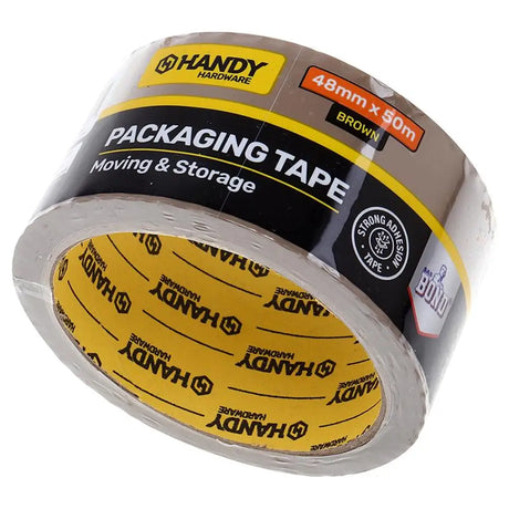 Handy Hardware Packaging Tape Brown 48mmX50m 39371