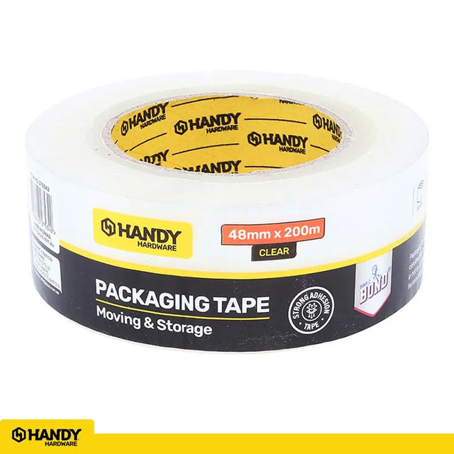 Handy Hardware Packaging Tape Clear 48mmX200m 275342