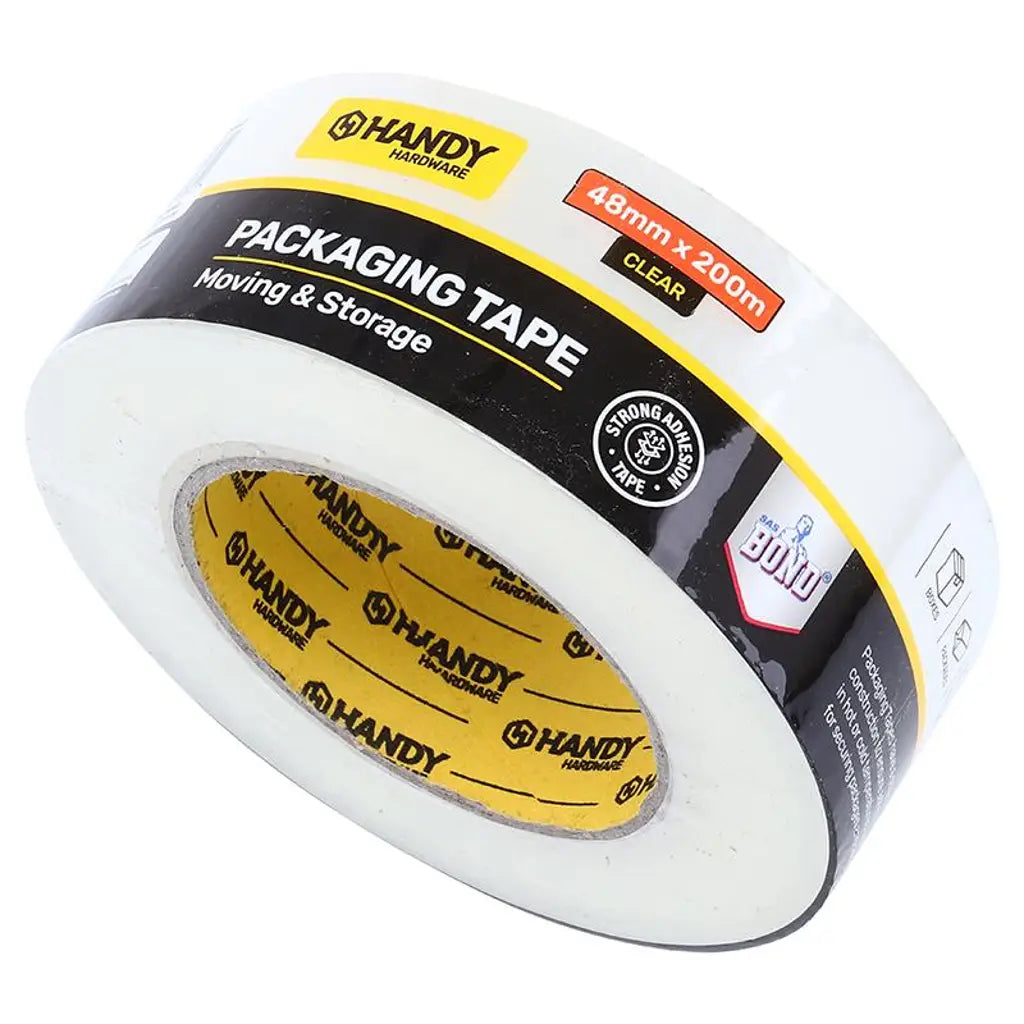 Handy Hardware Packaging Tape Clear 48mmX200m 275342