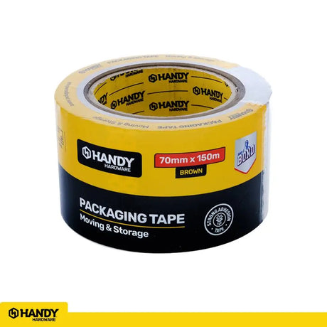 Handy Hardware Packaging Tape Extra Wide Brown 70mmX150m 275397