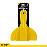 Handy Hardware Plaster Scraper Knives Yellow 3Pcs 236886