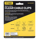 Handy Hardware Removable Cable Clips 30x40mm 300g 6Pk 217977