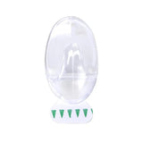 Handy Hardware Removable Clear Oval Hooks 53x33mm 2Kg 3Pk 217021