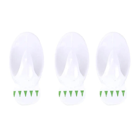 Handy Hardware Removable Oval Hooks 53x33mm 2Kg 3Pk 218004