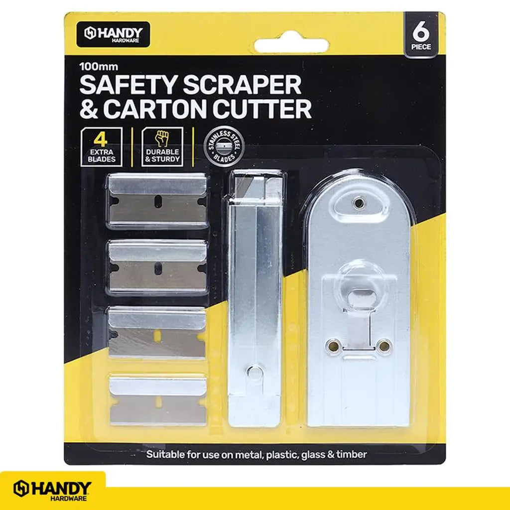 Handy Hardware Safety Scraper And Carton Cutter 108411