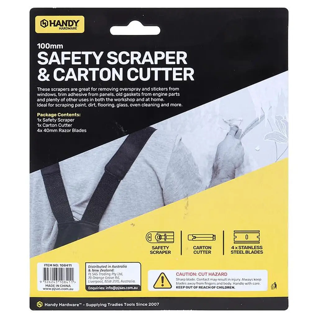 Handy Hardware Safety Scraper And Carton Cutter 108411