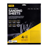 Handy Hardware Sandpaper Assorted Pack Dry Use Only 225x275mm 10Pk 96084