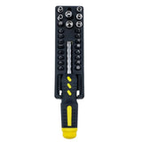 Handy Hardware Screwdriver Handle with Socket and Driver Bit Set 25Pcs 274239